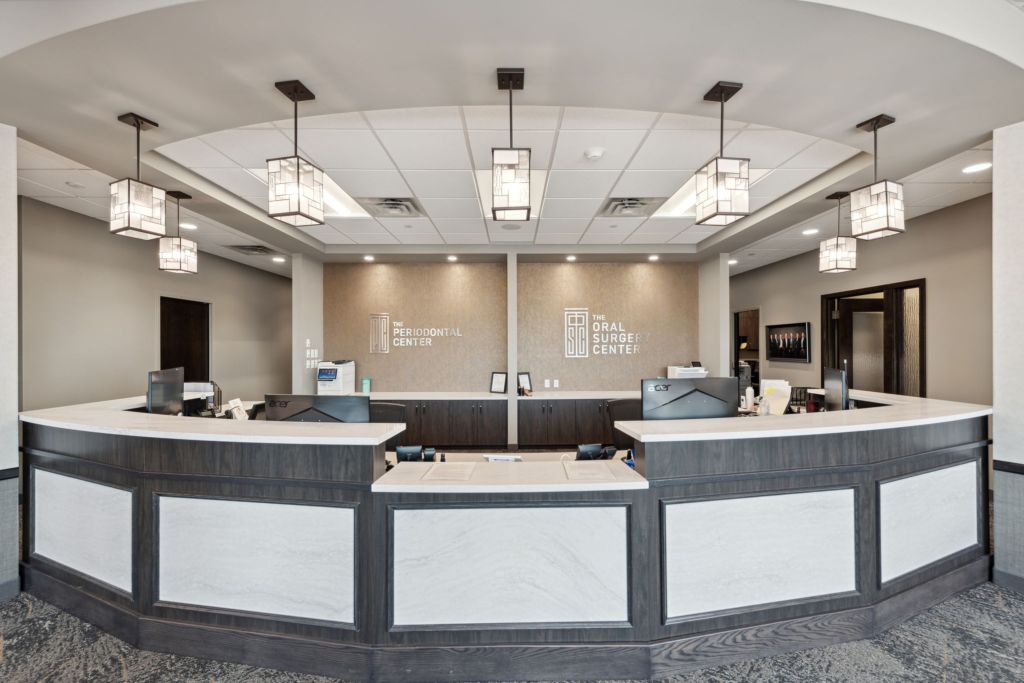 The peridontal center front desk in hudson and woodbury